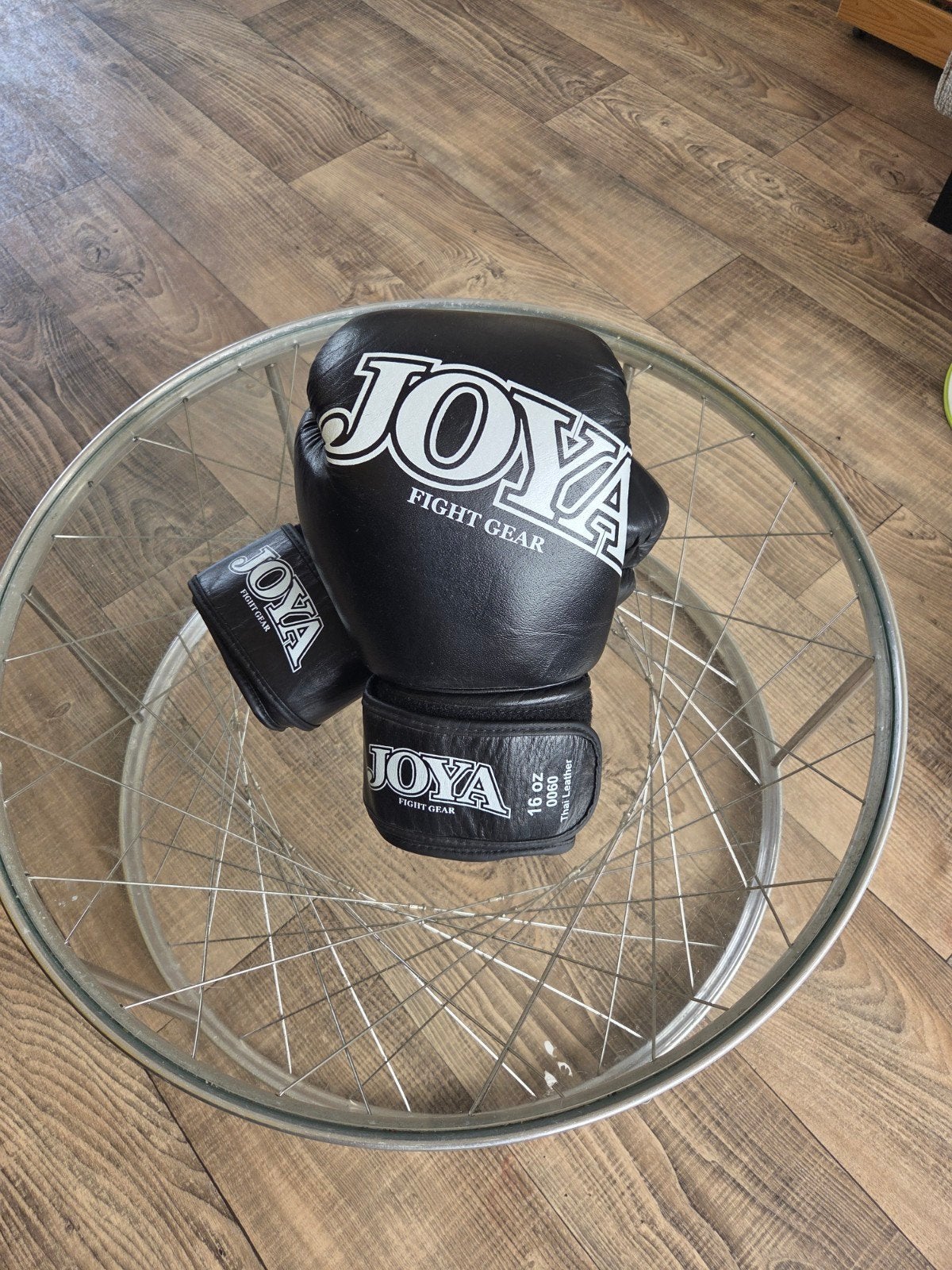 Joya Fight Gear Bokshandschoenen 16 oz - Zwart, Ophalen, Zo goed als nieuw, Overige, Vechtsportbescherming