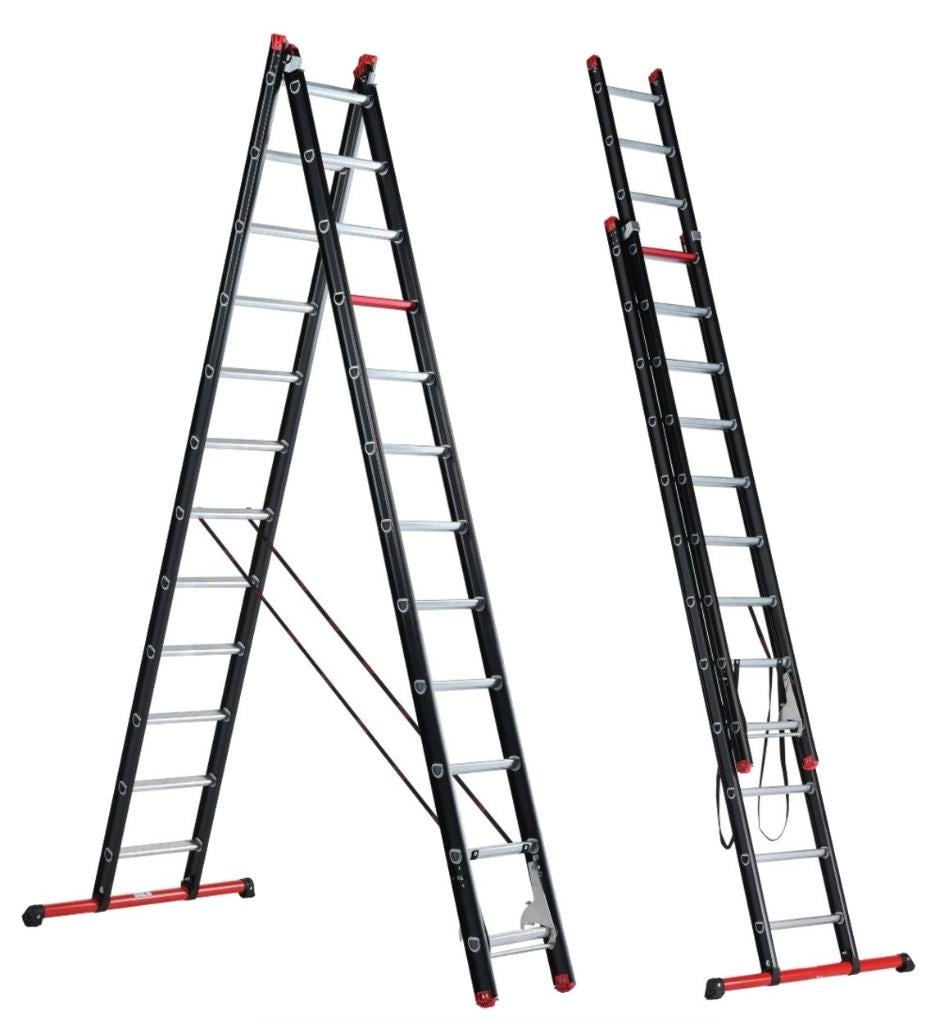 Altrex Mounter Reformladder (tweeledig, 2x12 sporen), Doe-het-zelf en Verbouw, Ladders en Trappen, Ophalen, Zo goed als nieuw