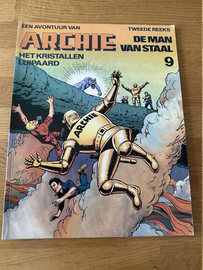 Archie - Man van Staal (tweede reeks nummer 9), Eén stripboek, Ophalen, Gelezen
