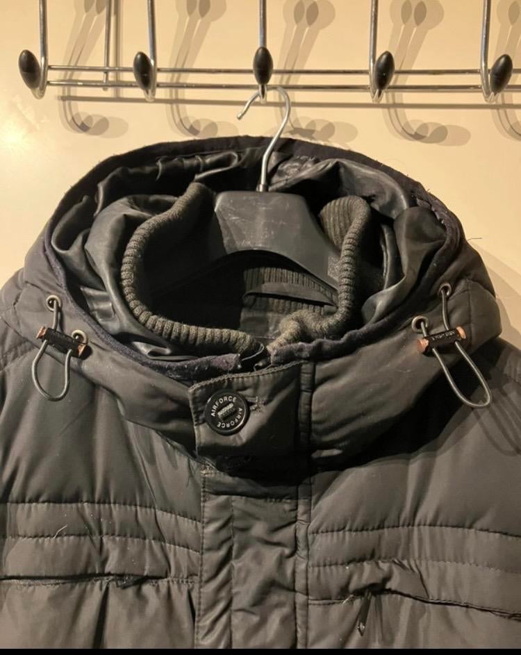 Air force Heren Winterjas - maat XXL, Ophalen of Verzenden, Gedragen, Overige maten, Zwart
