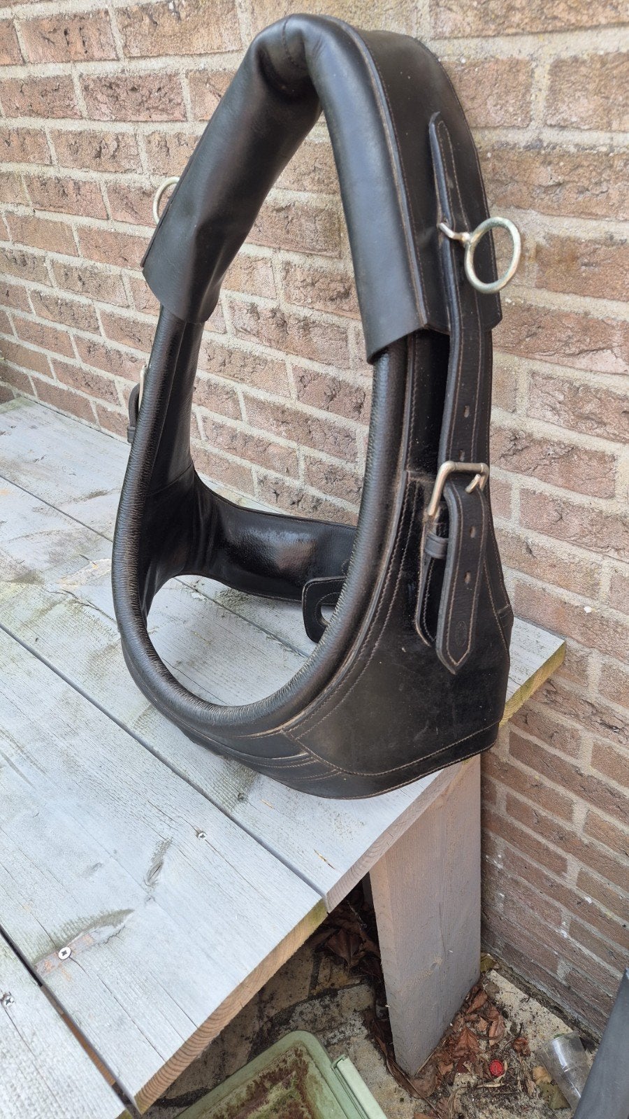 Frans gareel voor mentuig, Dieren en Toebehoren, Paarden en Pony's | Beschermers, Ophalen of Verzenden