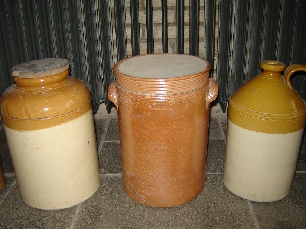 antieke kruik pot fles, Antiek en Kunst, Ophalen