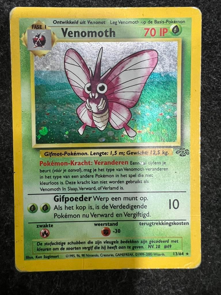 Venomoth Holo Jungle #13/64 (NL), Ophalen, Zo goed als nieuw
