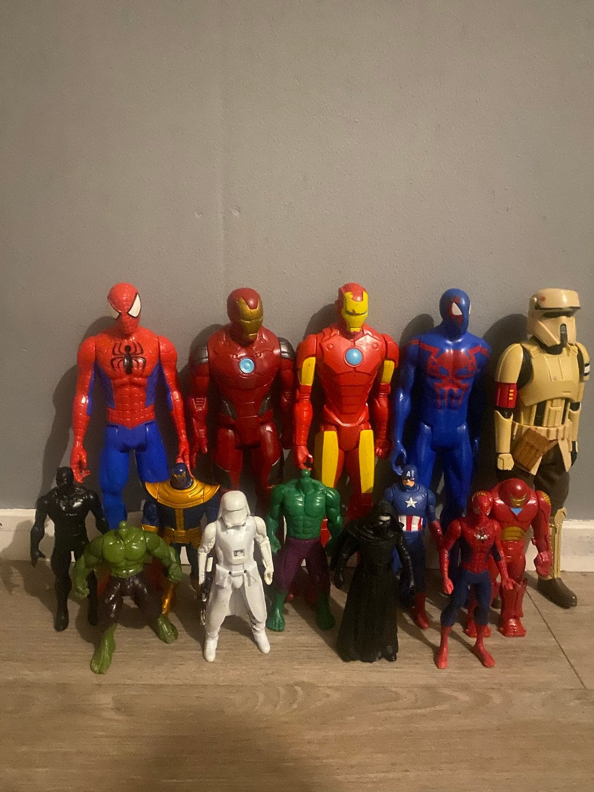 Grote collectie Marvel en Star Wars actiefiguren, Ophalen of Verzenden, Gebruikt