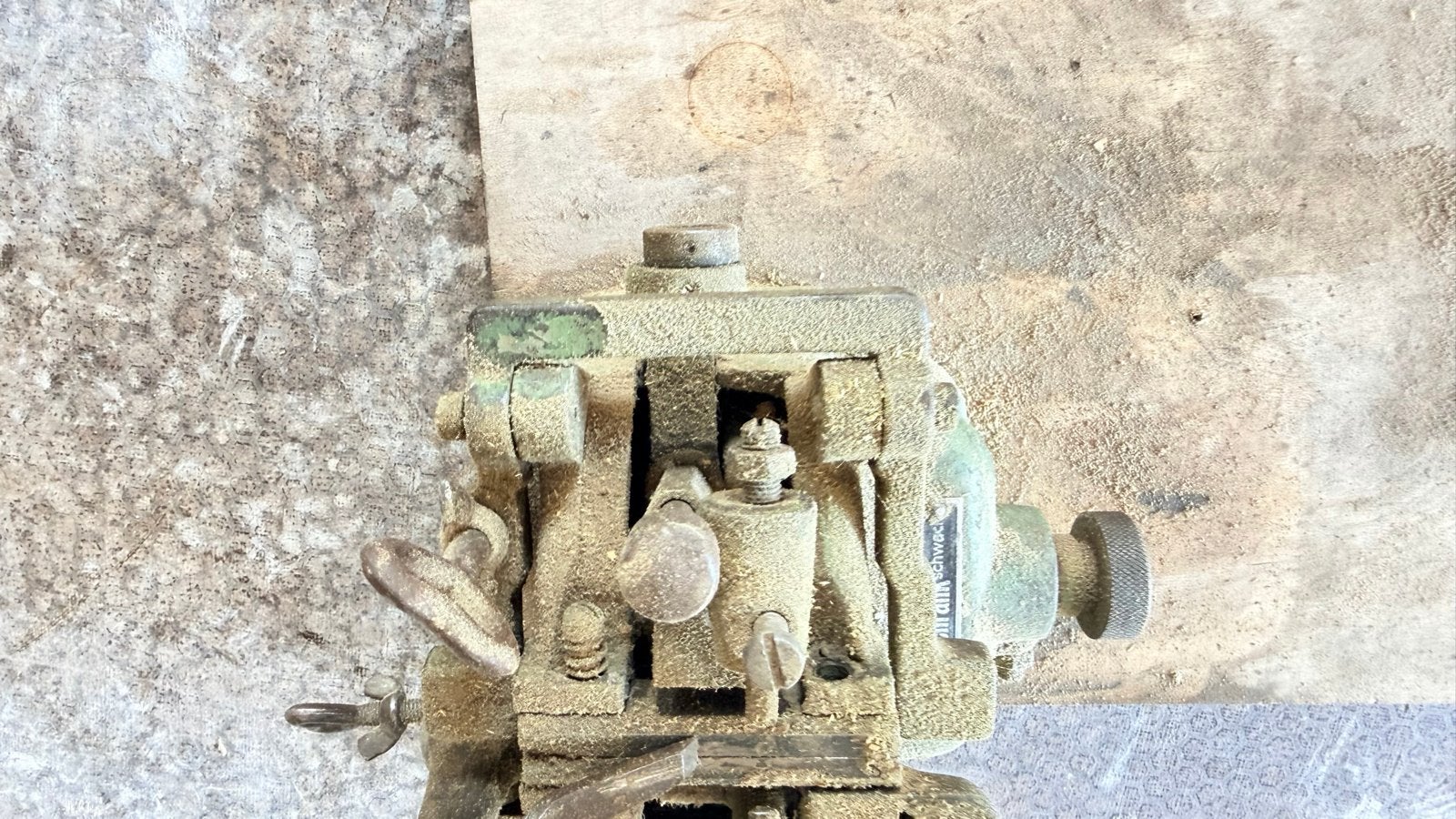 Oude Slijpmachine G.J.J. Beckers Machinishandel Enschede, Doe-het-zelf en Verbouw, Gereedschap | Slijpmachines, Ophalen, Gebruikt