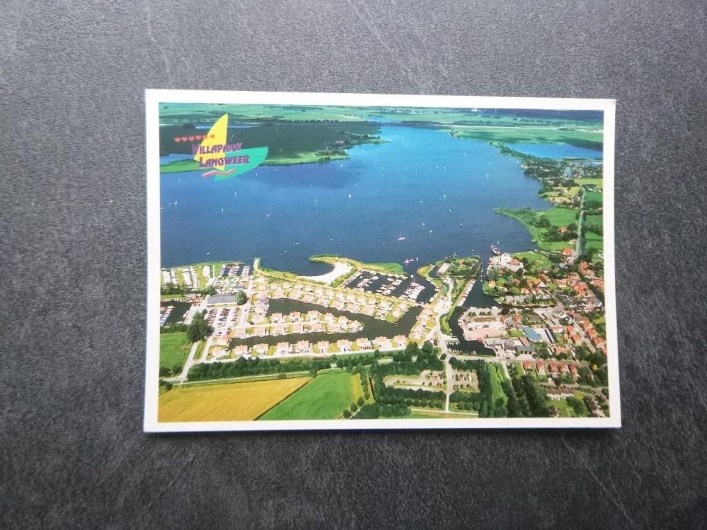 Langweer, villapark Langweer, luchtfoto, Verzenden, 1980 tot heden, Gelopen, Noord-Brabant