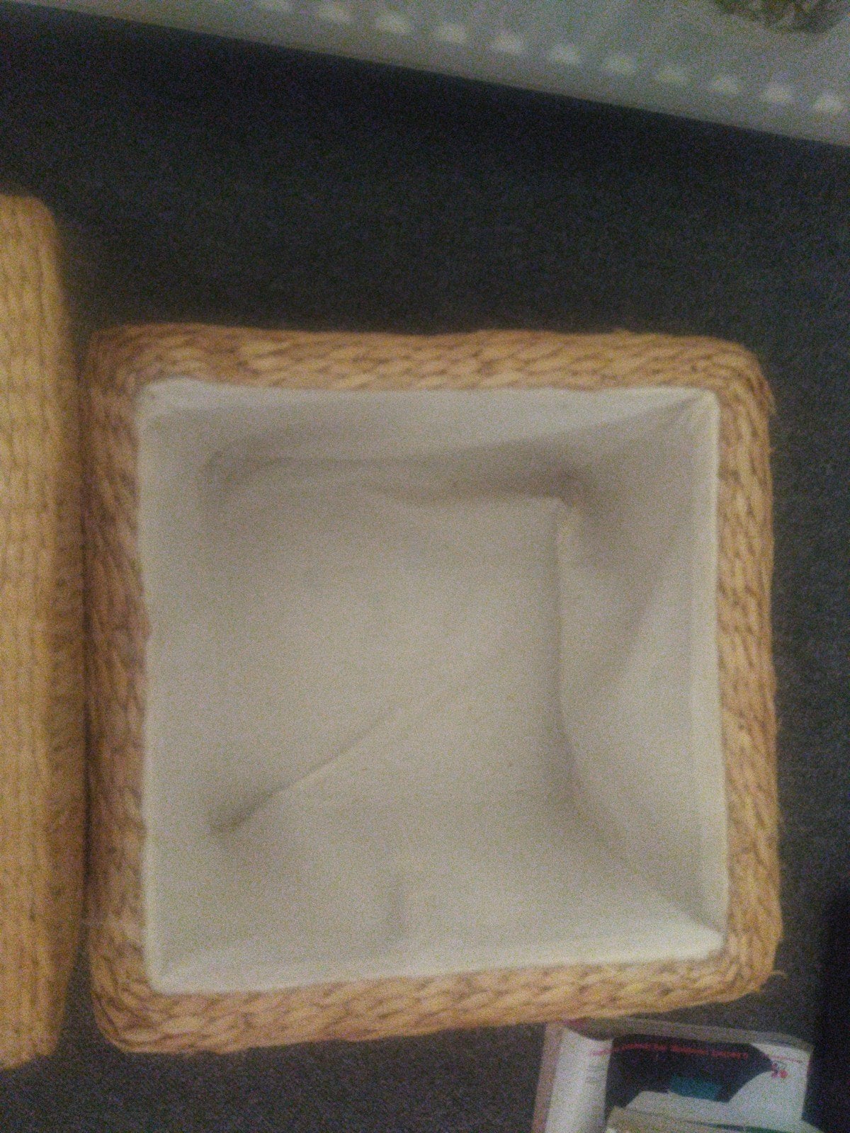 lectuur mand, Ophalen of Verzenden, Rond, Riet