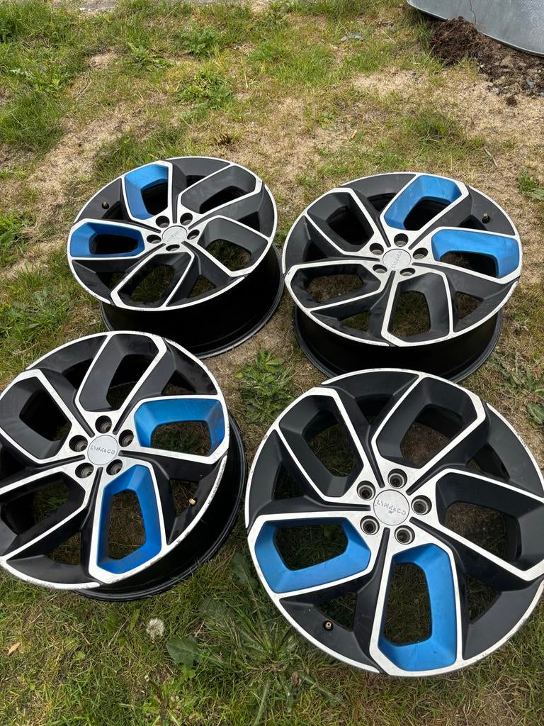 4x Lynk & Co 01 20” velgen met schade, Ophalen, Gebruikt, Velg(en), All Season