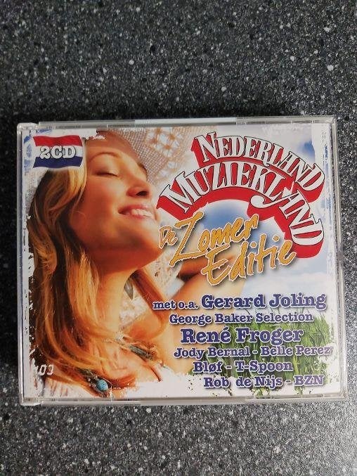 2CD NEDERLAND MUZIEKLAND - DE ZOMER EDITIE, Ophalen of Verzenden, Gebruikt, Pop