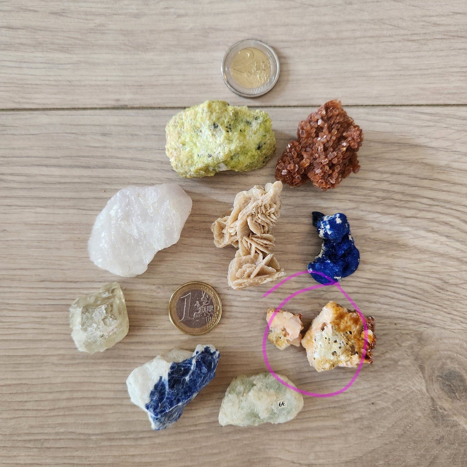 76 edelstenen / mineralen, getrommeld en ruw, Ophalen of Verzenden, Overige typen