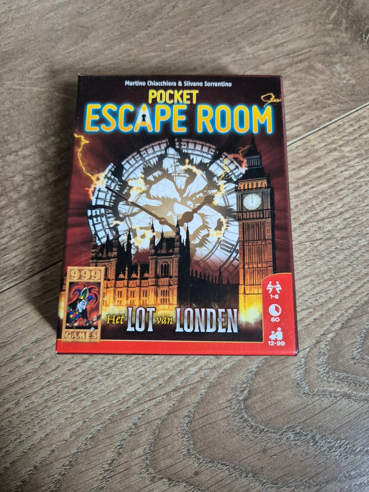 Pocket Escape Room: Het Lot van Londen - Compleet, Een of twee spelers, Ophalen, Zo goed als nieuw