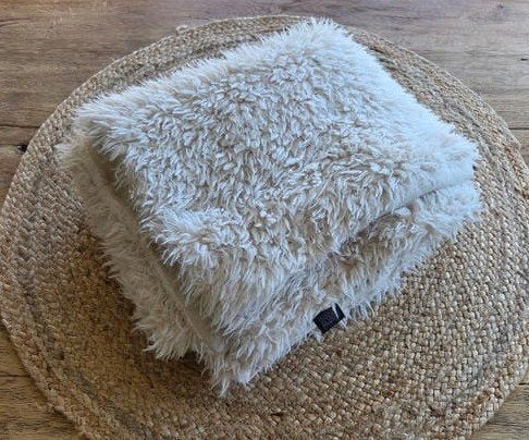 Mistral teddy fleece plaid 130x170, Ophalen of Verzenden