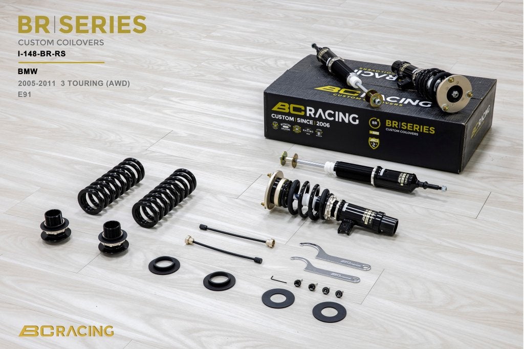 BC Racing BR-RS schroefset - BMW 3-serie E91 AWD 05-11, Ophalen of Verzenden