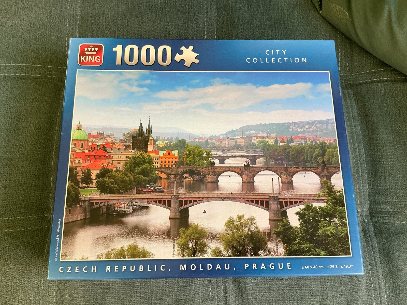 Diverse Legpuzzels 1000 stukjes - Eurographics, Bluebird, Ophalen, 500 t/m 1500 stukjes, Zo goed als nieuw, Legpuzzel