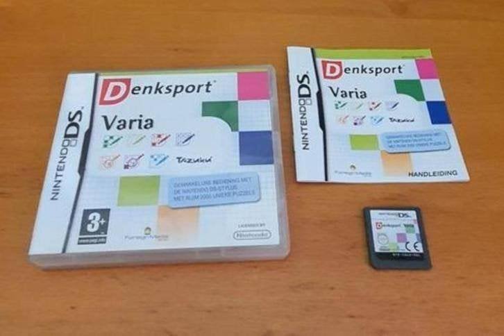 DS | Denksport Varia, 1 speler, Ophalen of Verzenden, Gebruikt, Vanaf 3 jaar