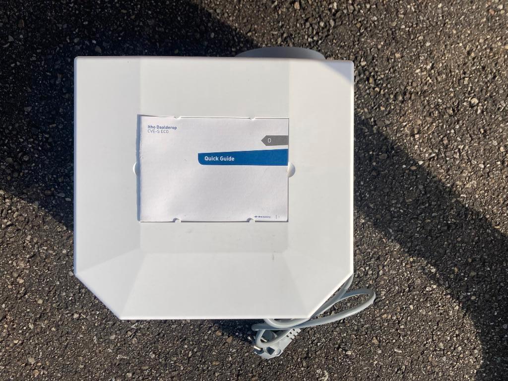 Nieuwe Itho Daalderop CVE-S Eco woonhuisventilator-MV box, Overige typen, Nieuw, Ophalen of Verzenden, 400 tot 600 m³ per uur