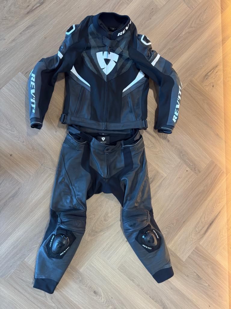 Rev'it! Combipak (maat 54, short) - 1x gedragen, Motoren, Ophalen of Verzenden, Tweedehands, Heren, Combipak