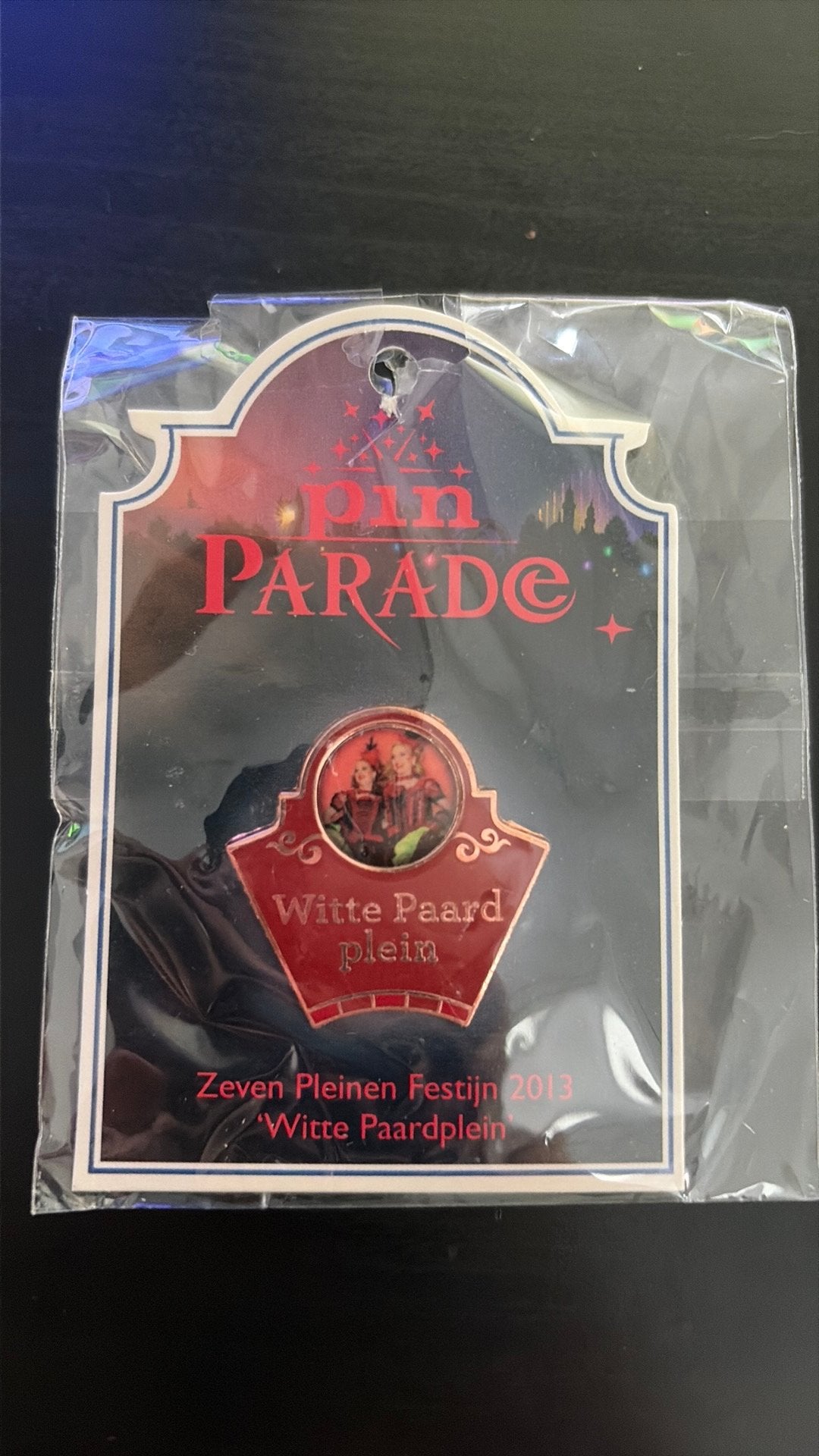 Efteling pin ZPF 2013 Witte paard, Verzamelen, Ophalen of Verzenden, Zo goed als nieuw, Button of Speldje