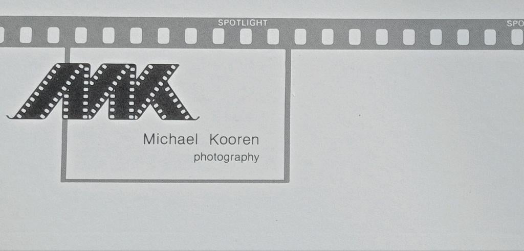 Michael Kooren portretfoto Actrice Kitty Courbois, Ophalen of Verzenden, Zo goed als nieuw, Overige onderwerpen