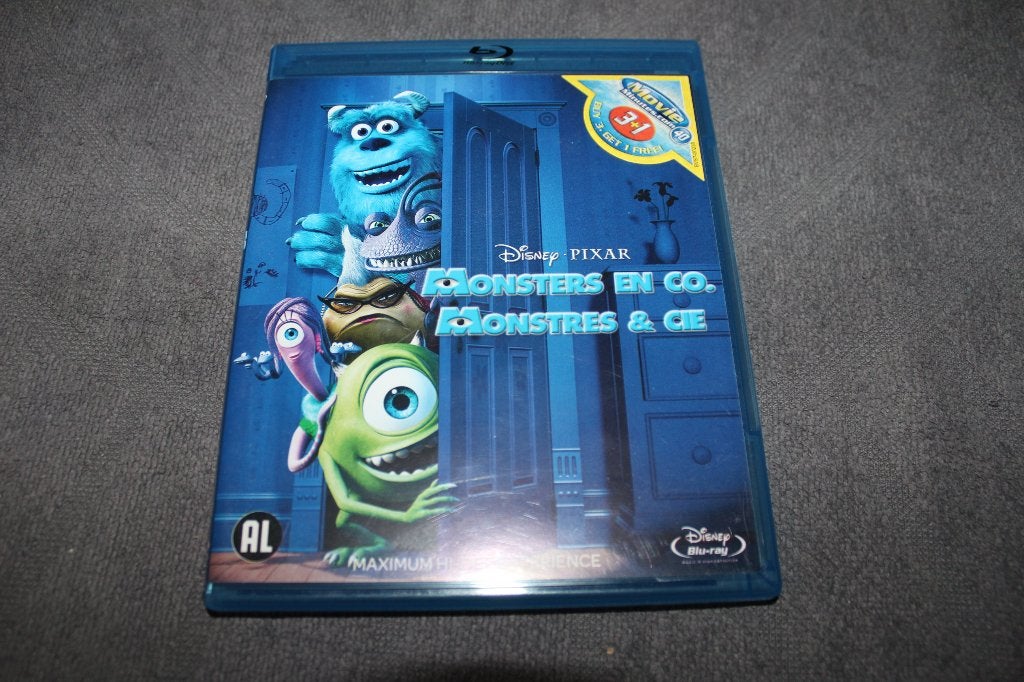 Blu-ray Monsters Inc / Monsters en Co, Gebruikt, Alle leeftijden, Nederlands, Film