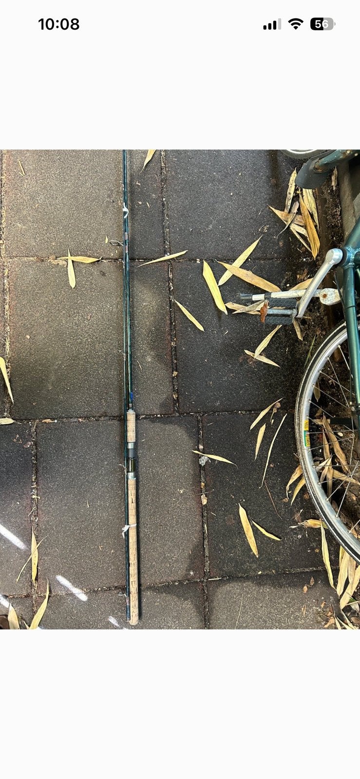 Shimano technium DF 300 XH, Ophalen of Verzenden, Zo goed als nieuw, Werphengel