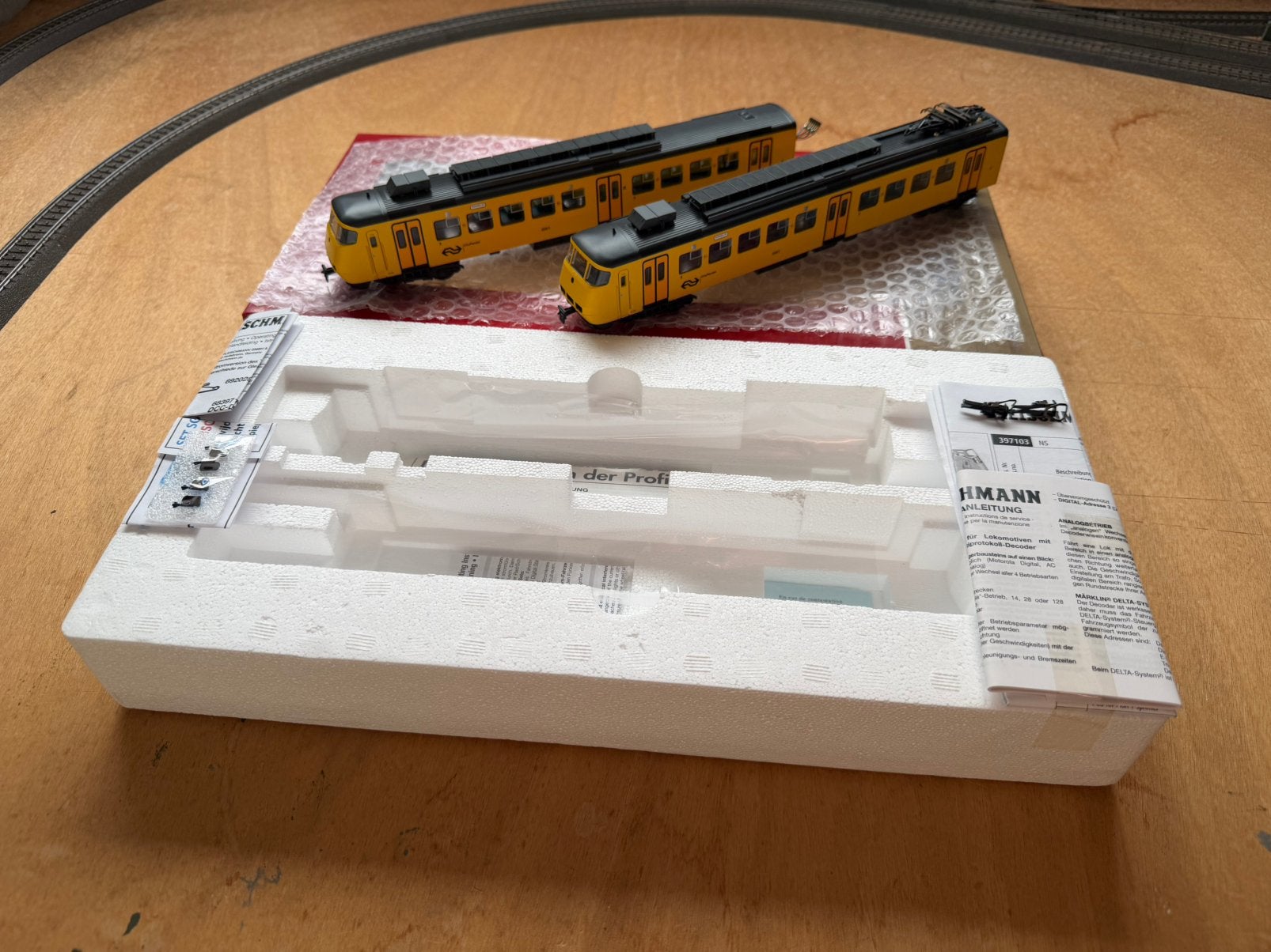 Fleischmann NS sprinter Ac digitaal nieuw (zeldzaam), Hobby en Vrije tijd, Wisselstroom, Treinset, Fleischmann, Nieuw
