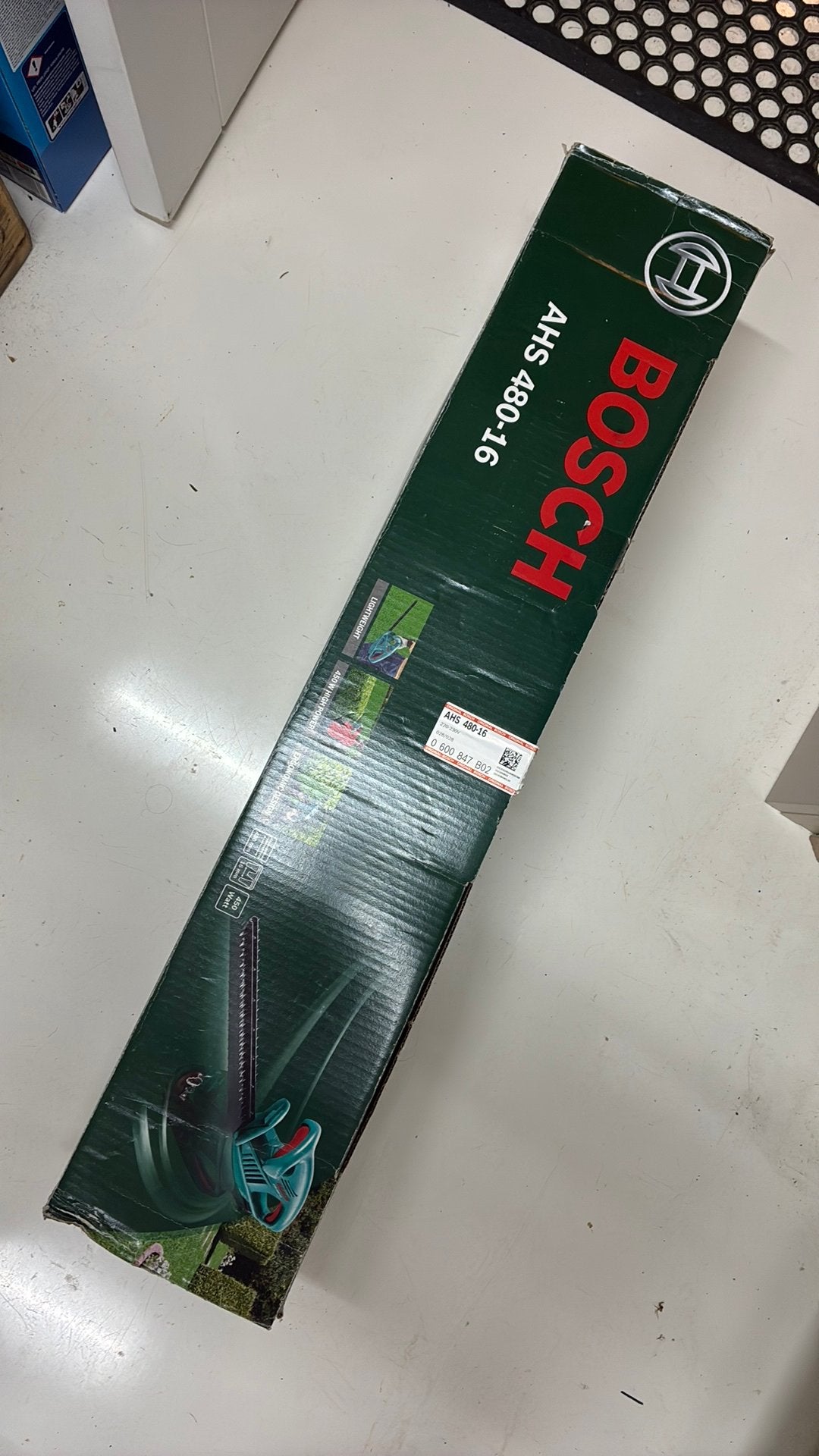Bosch heggenschaar AHS 480-16, Tuin en Terras, Ophalen of Verzenden, Zo goed als nieuw, Elektrisch