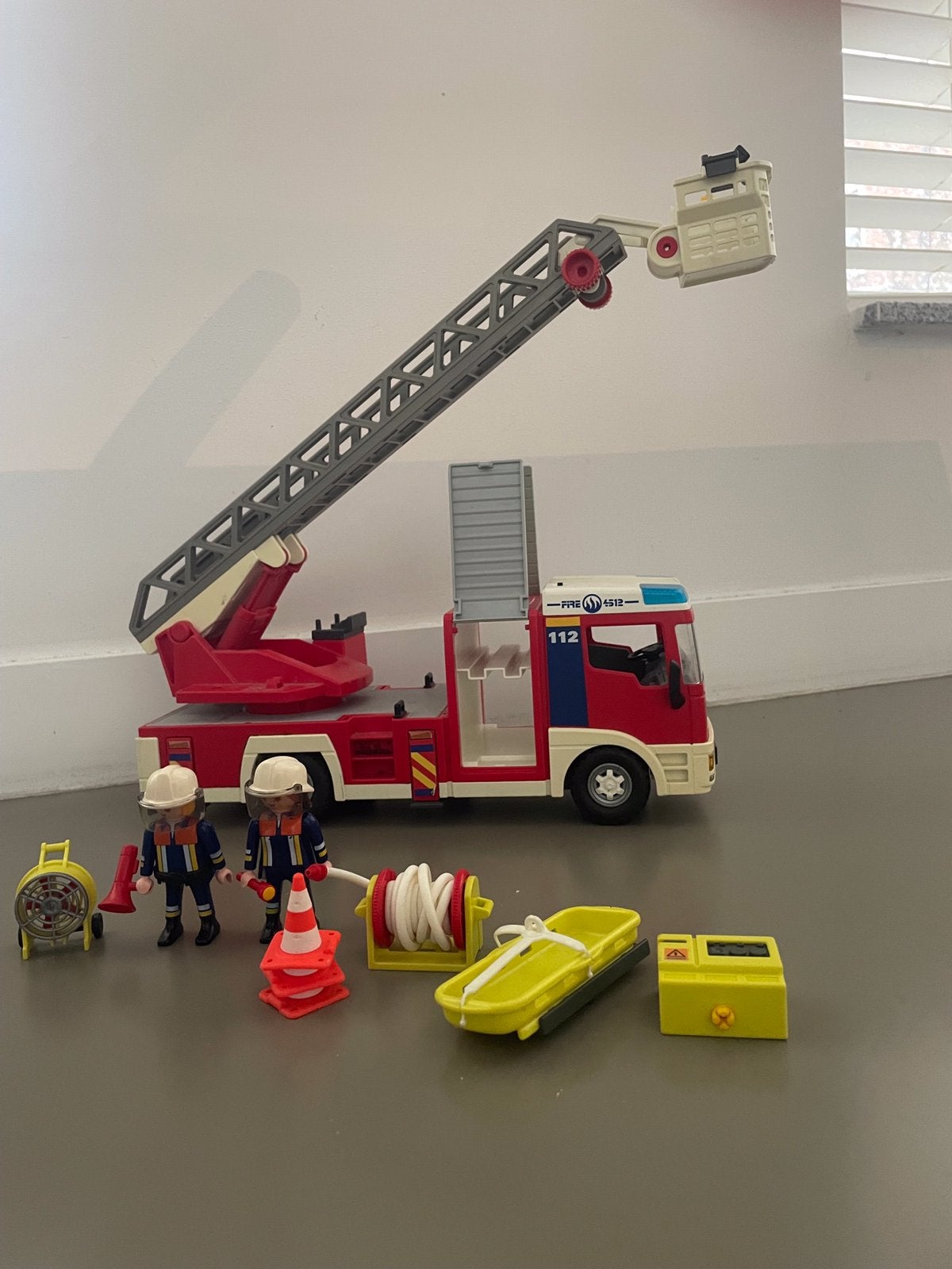 Playmobil City Action brandweerwagen, Kinderen en Baby's, Speelgoed | Playmobil, Ophalen of Verzenden, Gebruikt