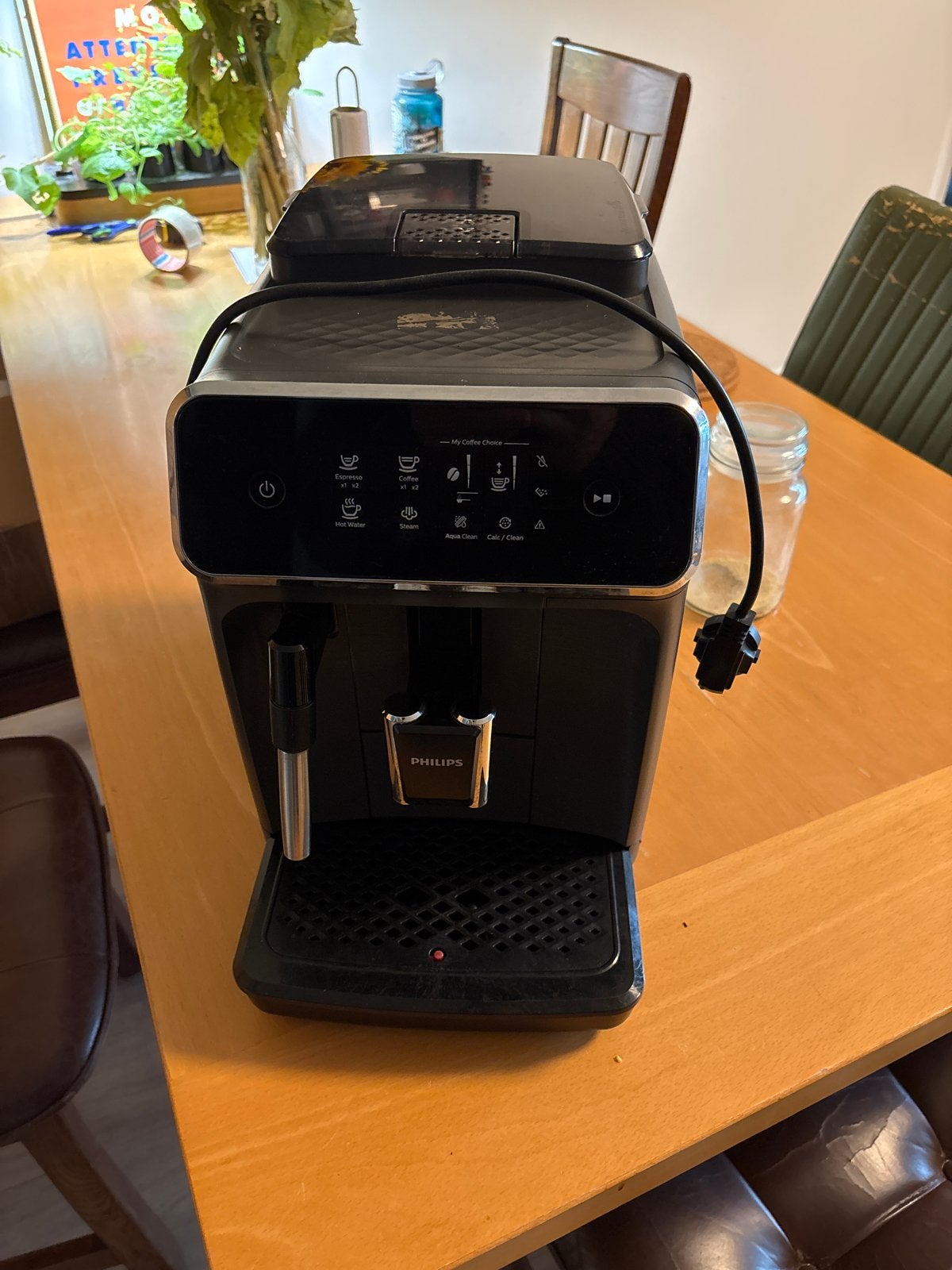 Philips Volautomatisch Koffiezetapparaat 2200 series, Afneembaar waterreservoir, Gebruikt, 10 kopjes of meer, Koffiemachine