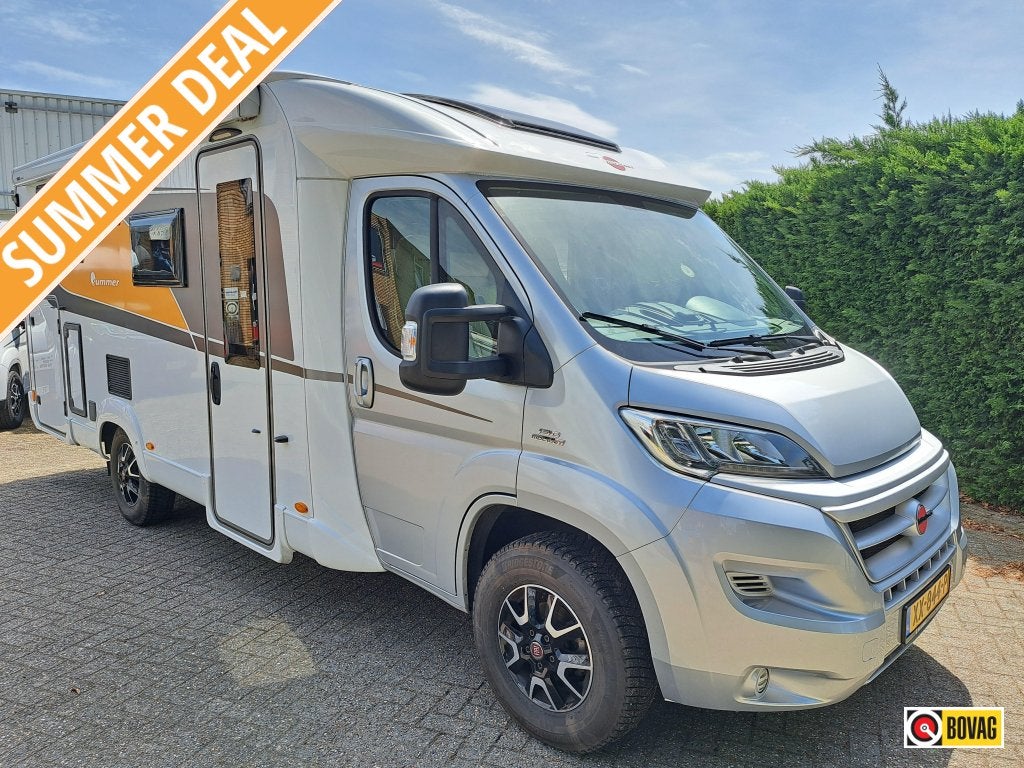 Bürstner Nexxo Summer 690G Met maar 57.740 km, Fiat, Achteruitrijcamera, 6 tot 7 meter, Tot en met 3