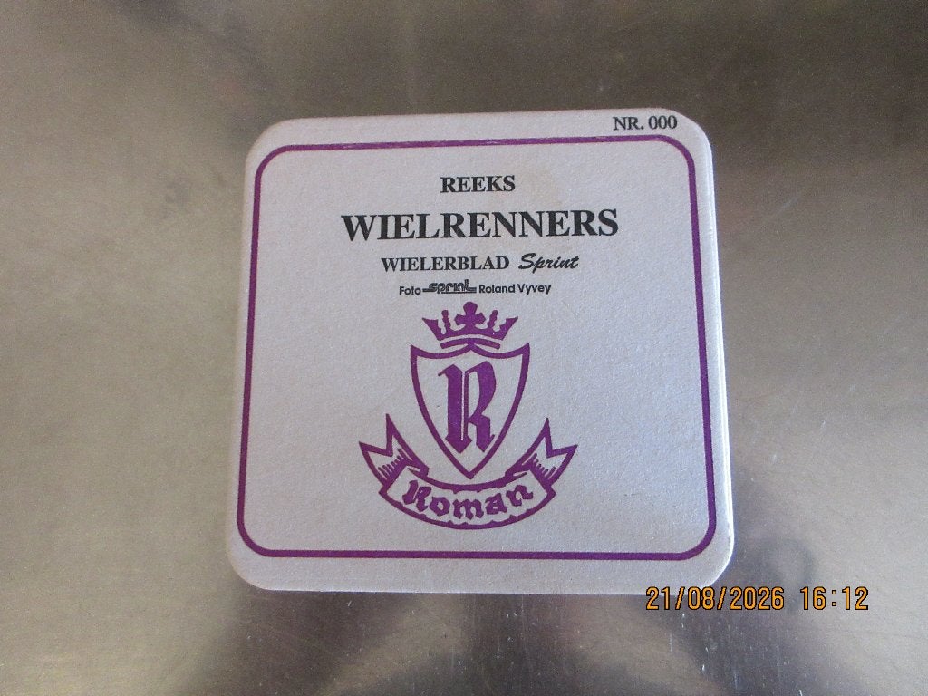 veldrijders bierviltjes, Ophalen, Zo goed als nieuw, Viltje(s), Overige merken