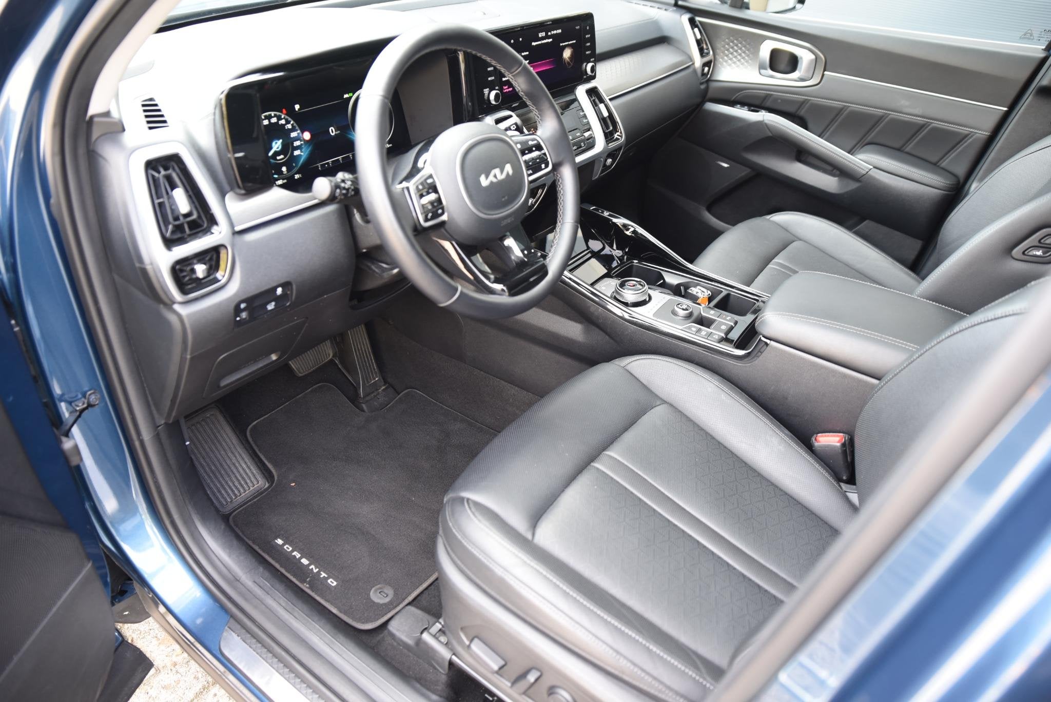 Kia Sorento 1.6 T-GDI Hybrid 2WD DynamicPlusLine 7p NL Auto, Dealer onderhouden, Gebruikt, Euro 6, Blauw