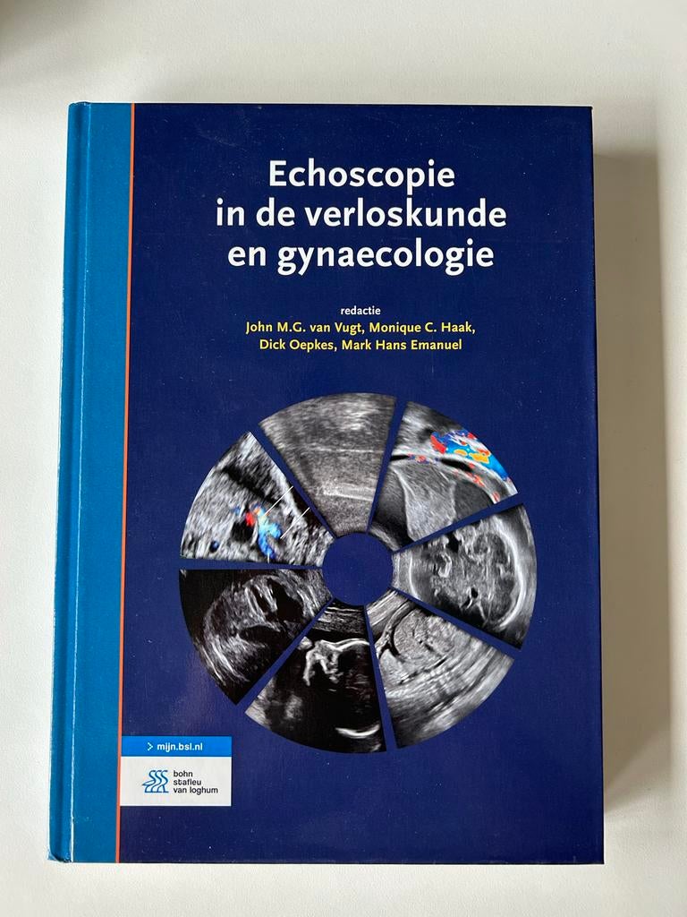 Echoscopie in de verloskunde en gynaecologie, Ophalen of Verzenden, Beta, Zo goed als nieuw, WO