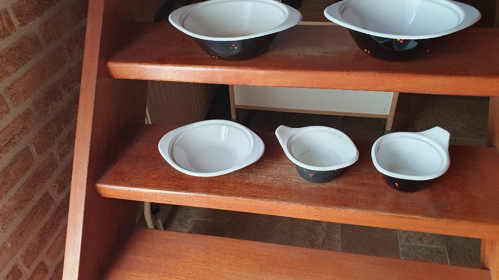 Antiek Emaille objecten, per stuk te koop, in prima staat., Ophalen of Verzenden