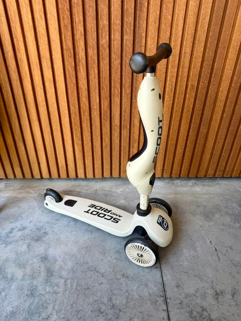 Scoot and Ride Highwaykick, 2-in-1 loopfiets & step, Fietsen en Brommers, Steps, Ophalen of Verzenden, Zo goed als nieuw, Gewone step
