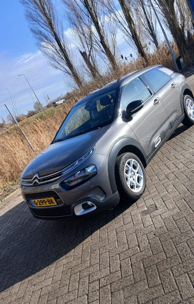 CitroënC4 CactusE-thp110pk 2019 Grijs, weg vanwege leaseauto, Voorwielaandrijving, Stof, 1199 cc, 49 €/maand