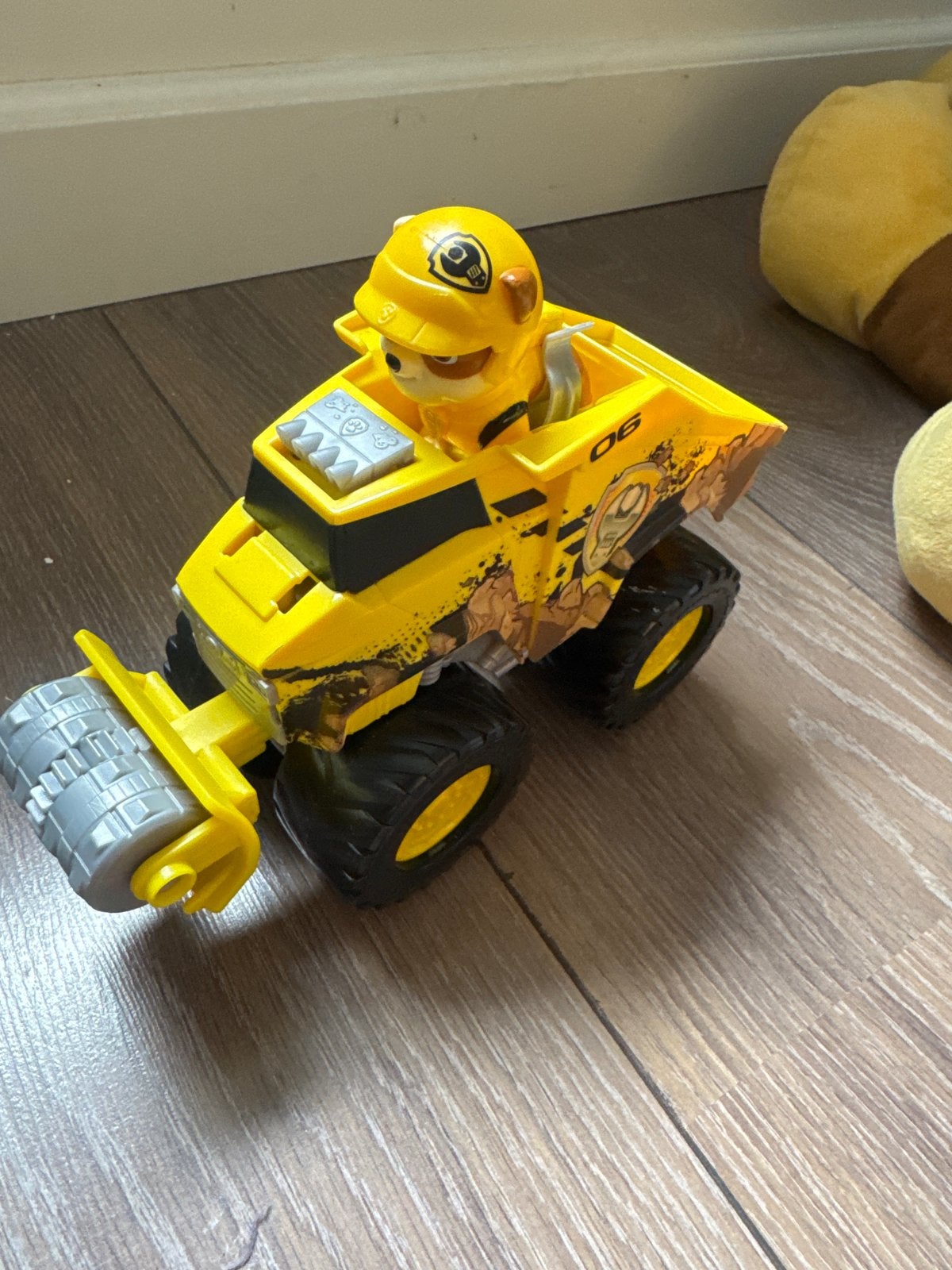 Paw Patrol Rubble's Bulldozer Speelgoedvoertuig, Ophalen of Verzenden, Gebruikt