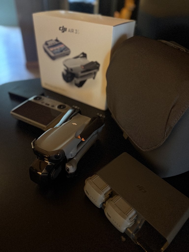 DJI Air 3S Fly More Combo + Smart Controller (0 vlieg uren), Audio, Tv en Foto, Ophalen, Nieuw
