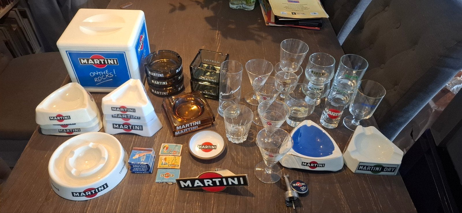 Allerlei Martini items .Jaren 60 en 70, Verzamelen, Ophalen of Verzenden, Huis en Inrichting