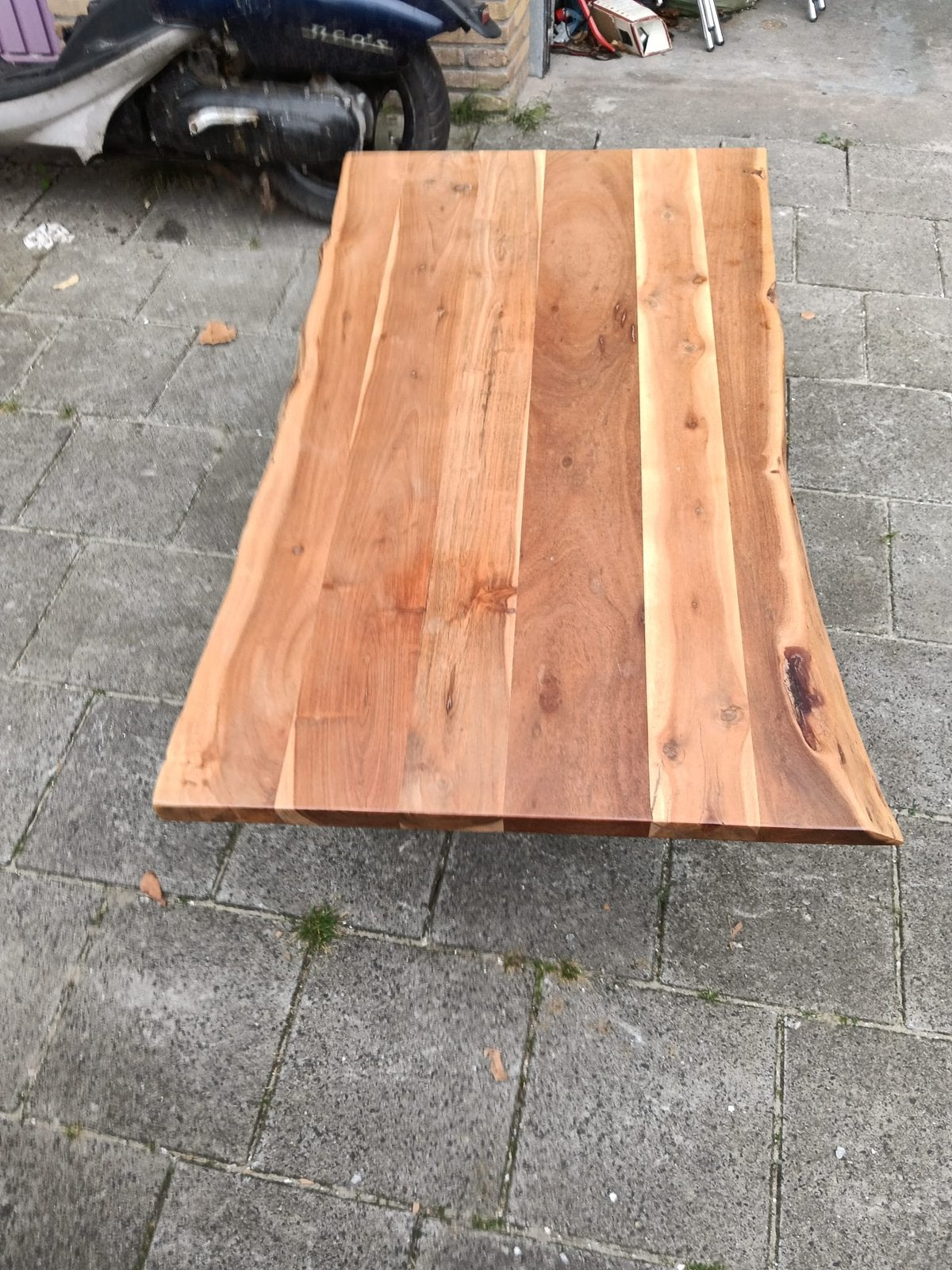 Salontafel, Tuin en Terras, Ophalen, Zo goed als nieuw, 250 cm of meer, Balken