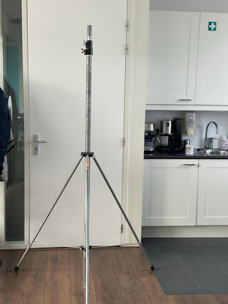 Powerdrive REF40-Z Telescopische Statief 3.5m Lichtstatief, Ophalen of Verzenden, Gebruikt, Licht