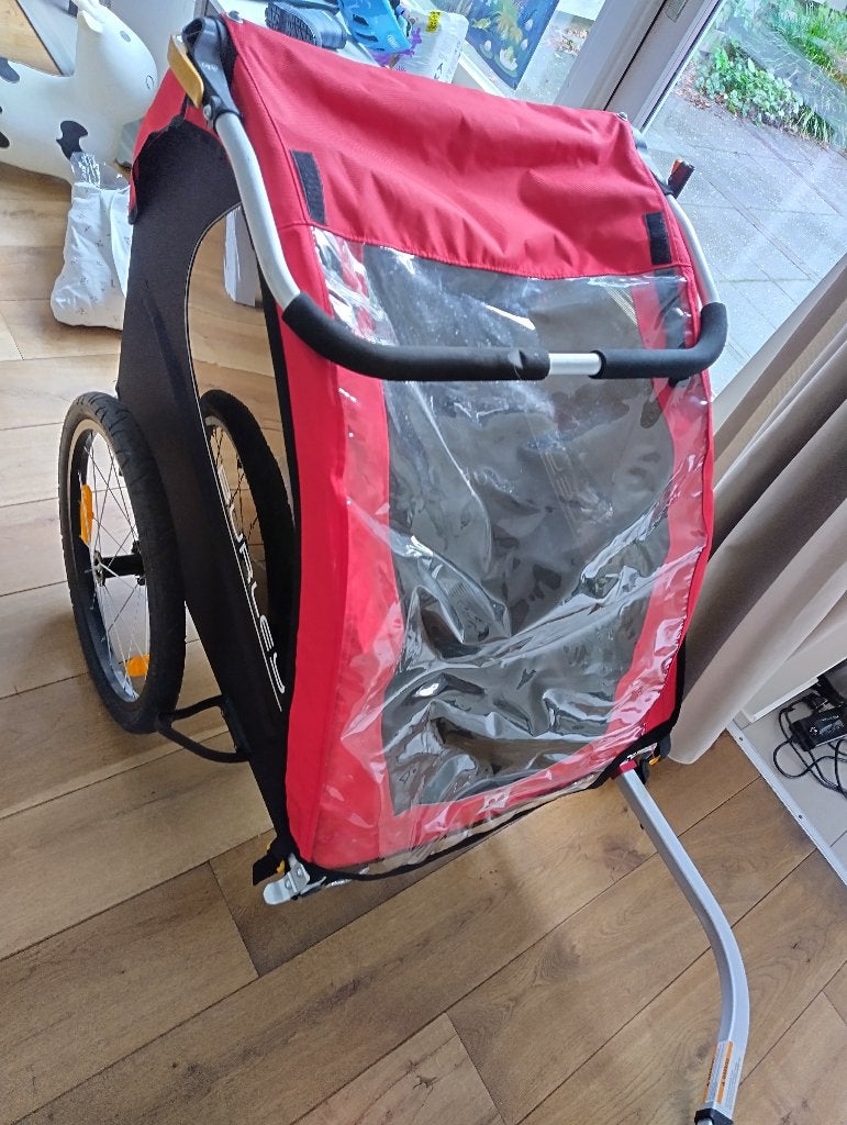 Burley Honey Bee fietskar voor 2 kinderen, Fietsen en Brommers, Ophalen, Gebruikt, Opvouwbaar, Burley