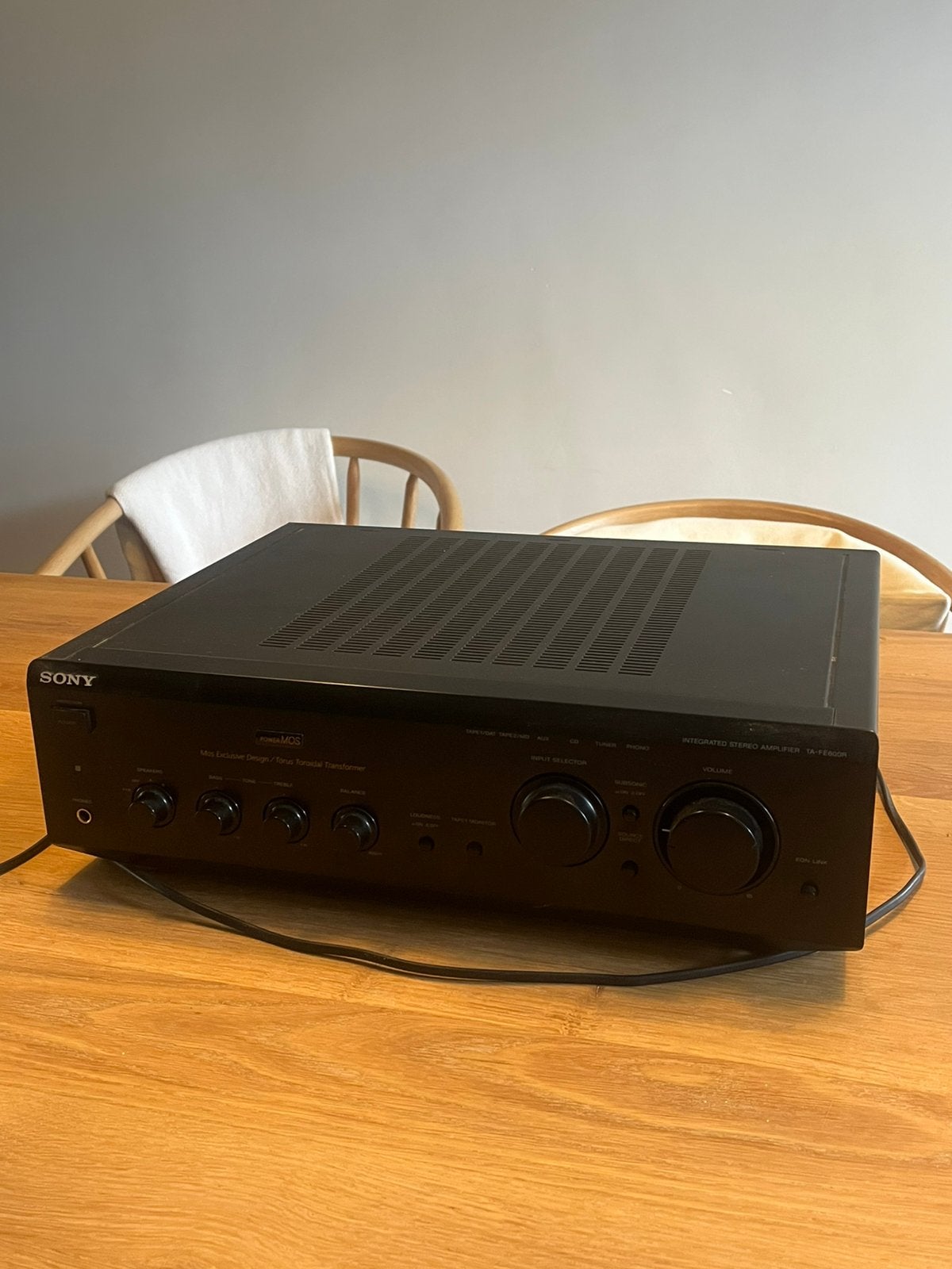 Sony TA-FE600R geintegreerde versterker | keurig, Ophalen, Zo goed als nieuw, Sony