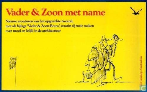 Vader & zoon met name van Peter van Straaten (1E DRUK 1984), Boeken, Stripboeken, Eén stripboek, Ophalen of Verzenden, Zo goed als nieuw