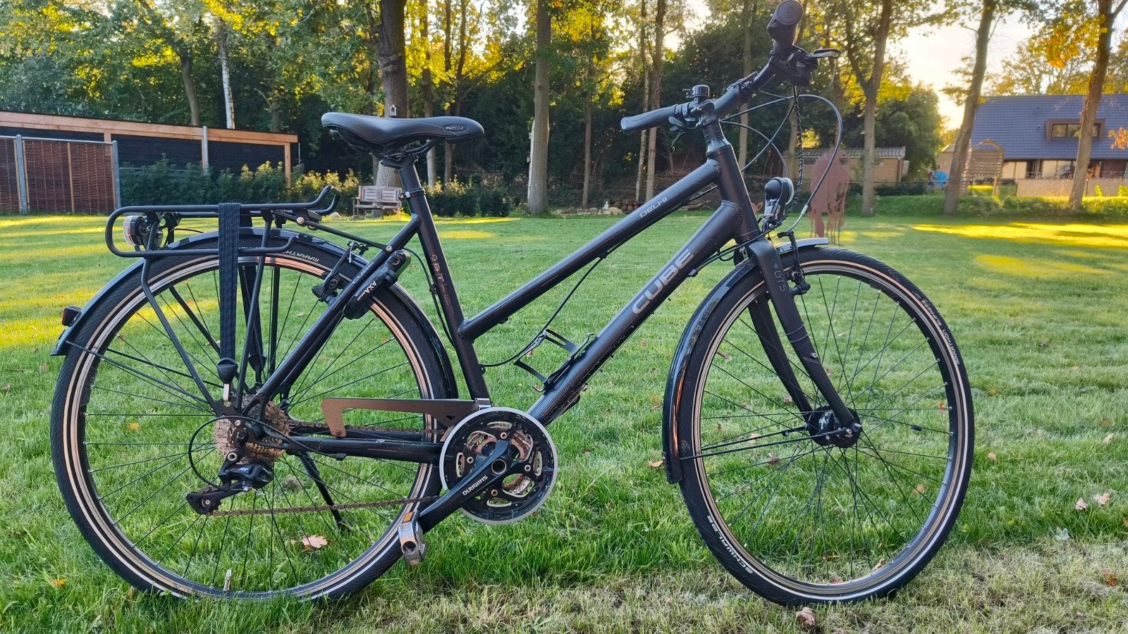 Cube Trekking fiets Shimano 105 framemaat 53, 53 tot 56 cm, 26 inch, Velgrem, Zo goed als nieuw