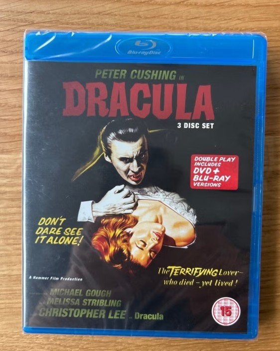 Dracula (Hammer) Special Edition 3 Disc Blu-ray NIEUW, SEAL, Cd's en Dvd's, Horror, Engels, Vanaf 16 jaar, Inclusief boekje