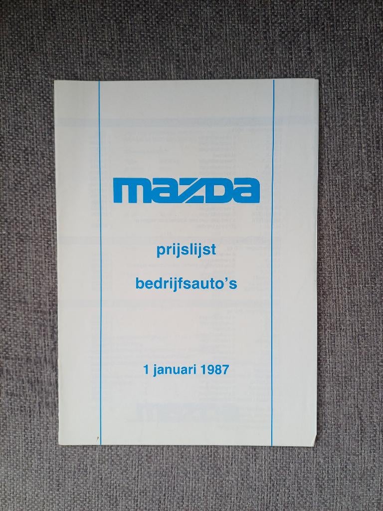 Mazda, Mazda, Nieuw, Ophalen of Verzenden, Mazda