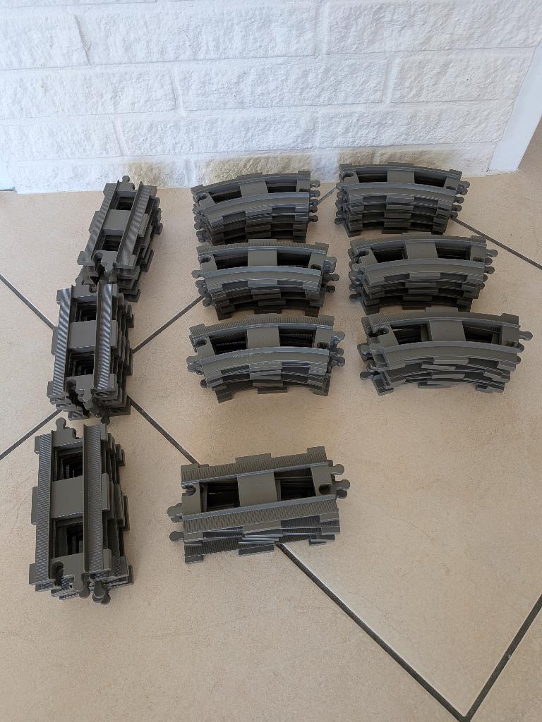 Duplo rails, recht en bocht, Gebruikt, Overige thema's, Accessoire, Ophalen of Verzenden