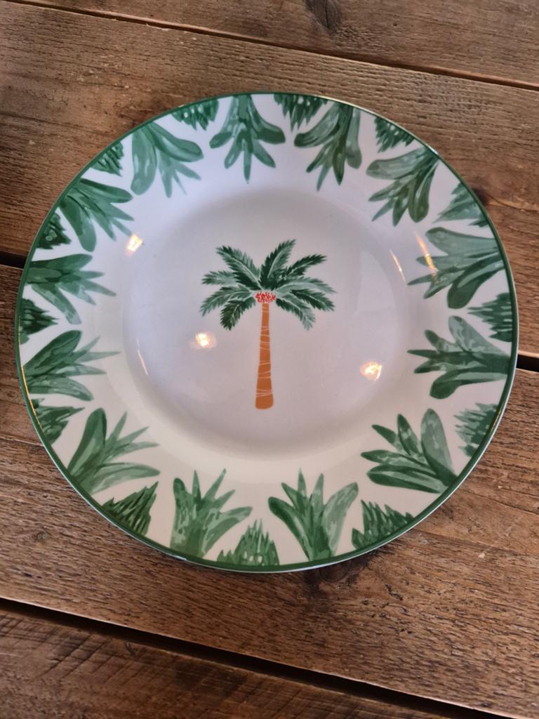 Palmboom bord intratuin, Ophalen, Nieuw, Overige stijlen, Bord(en)