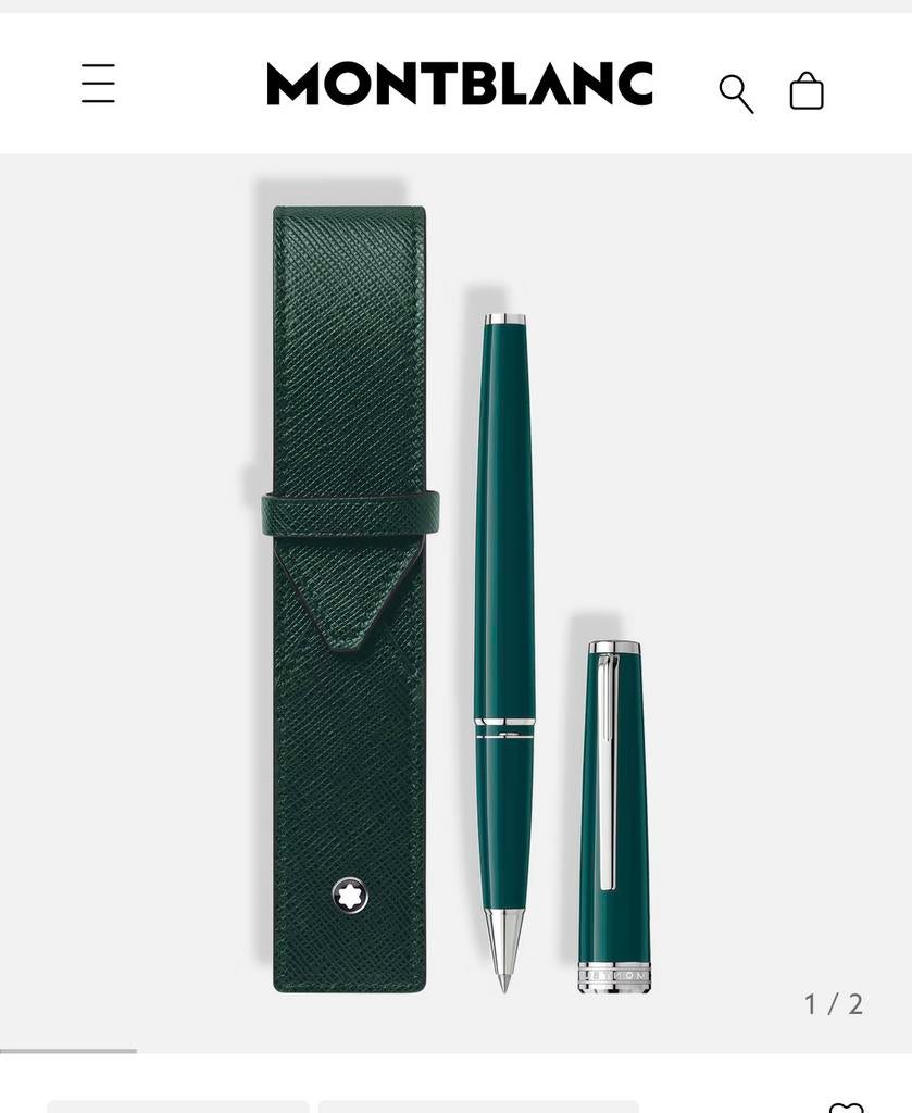 Luxury pen, Verzamelen, Pennenverzamelingen, Nieuw, Vulpen, Mont Blanc, Met doosje, Ophalen of Verzenden